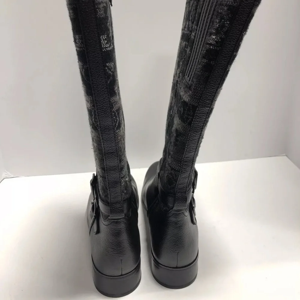 Trotters Women’s Liberty, Black Knee High Boots, Size 9M